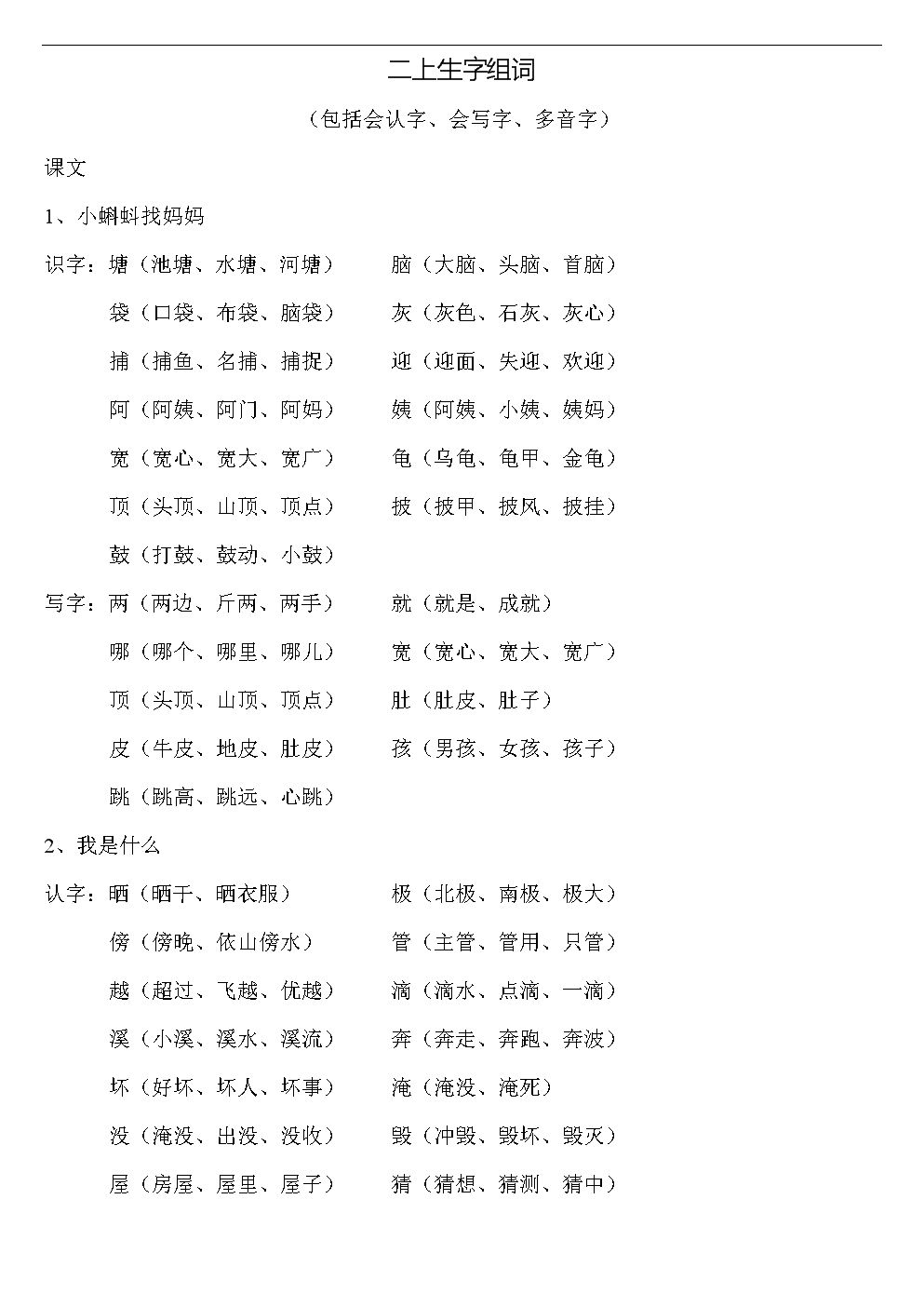 絳組詞(字組詞二年級)