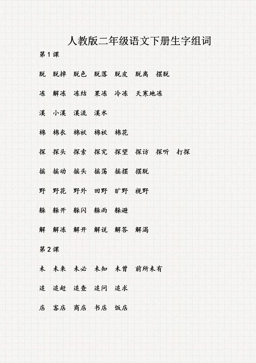 地組詞(多音字地de怎么組詞)