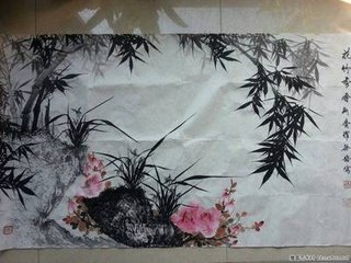 花竹圖