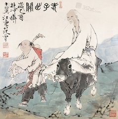 老子出關(guān)圖