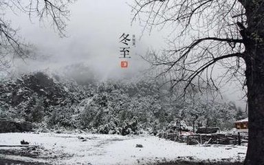 冬至小雨踏泥出謁