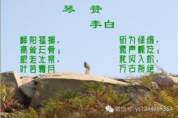 賦詠得琴詩(shī)