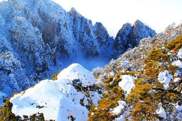 霜角 黃山雪霽