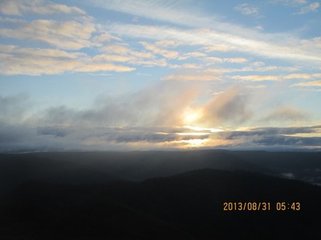 至后二日登狼峰