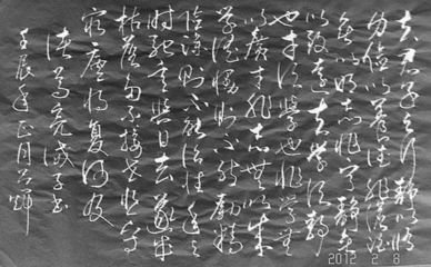 和圣俞詠昌言五物·懷素書