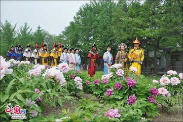 光宗皇帝夏竦雙頭牡丹賦御書(shū)贊