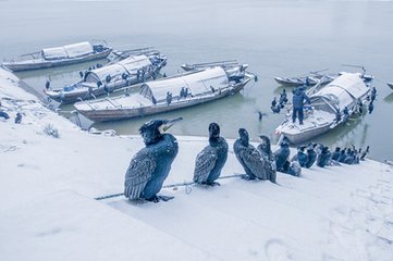 癸丑仲冬十日蚤晴從中使過莼湖未幾風(fēng)雪交往